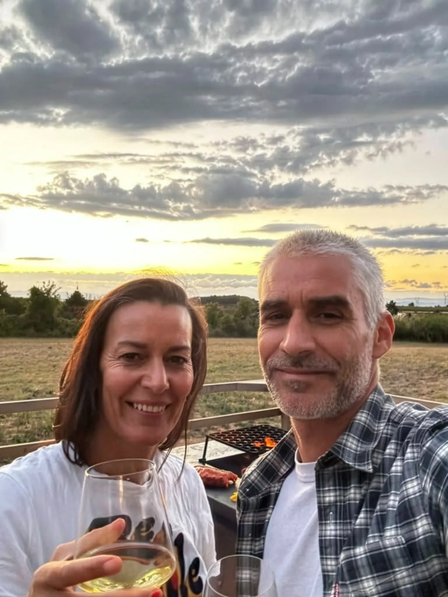 Nadège et Florent, propriétaires du Domaine Font Castel