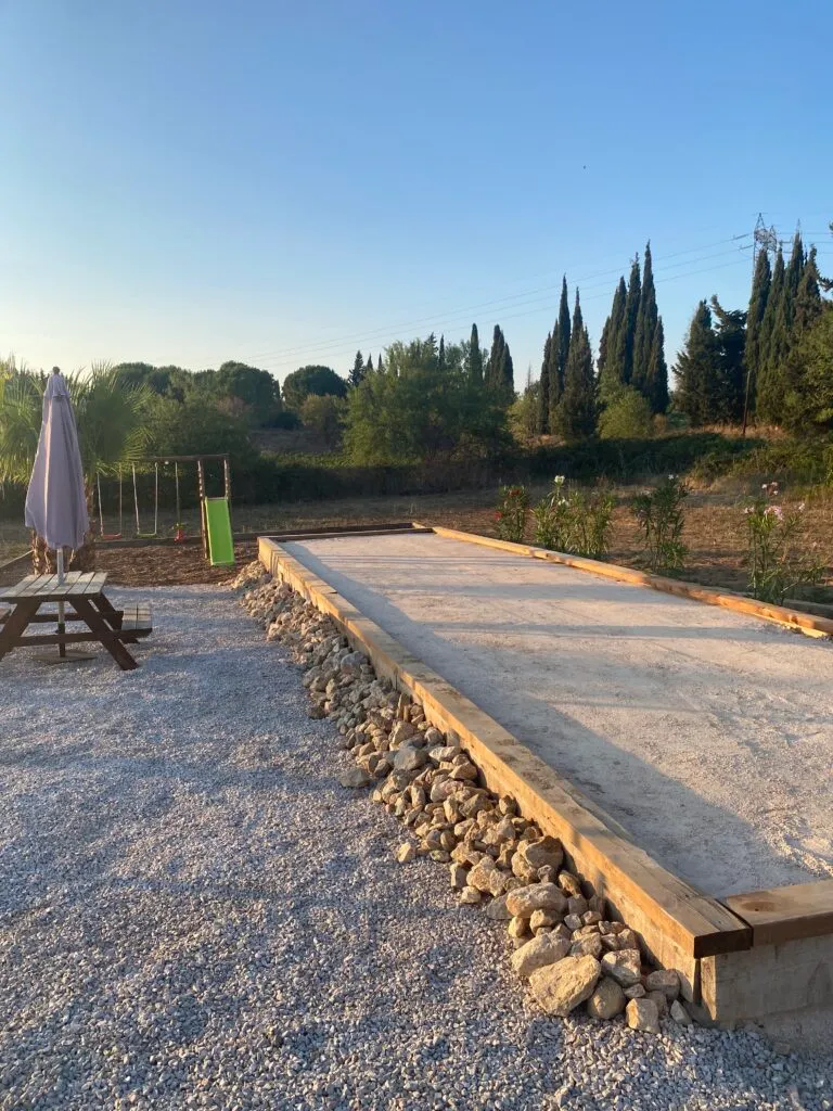 Terrain de pétanque
